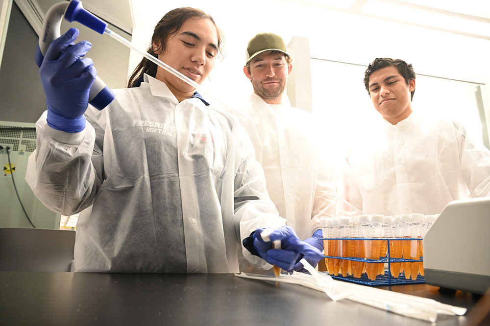 Keahilele Mattson with Todd Lone