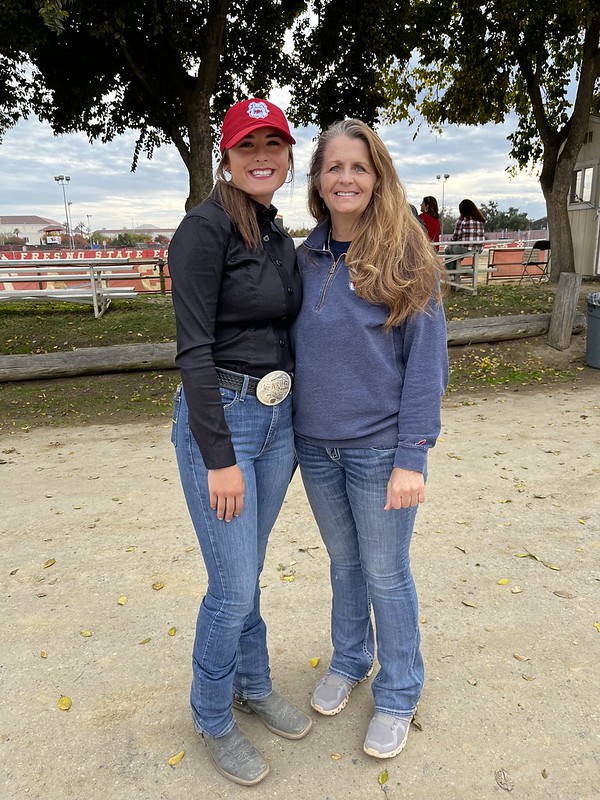 Shelby Robinette with her mother