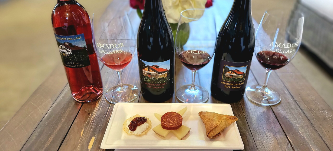 Amador Cellars Wine Tasting Package