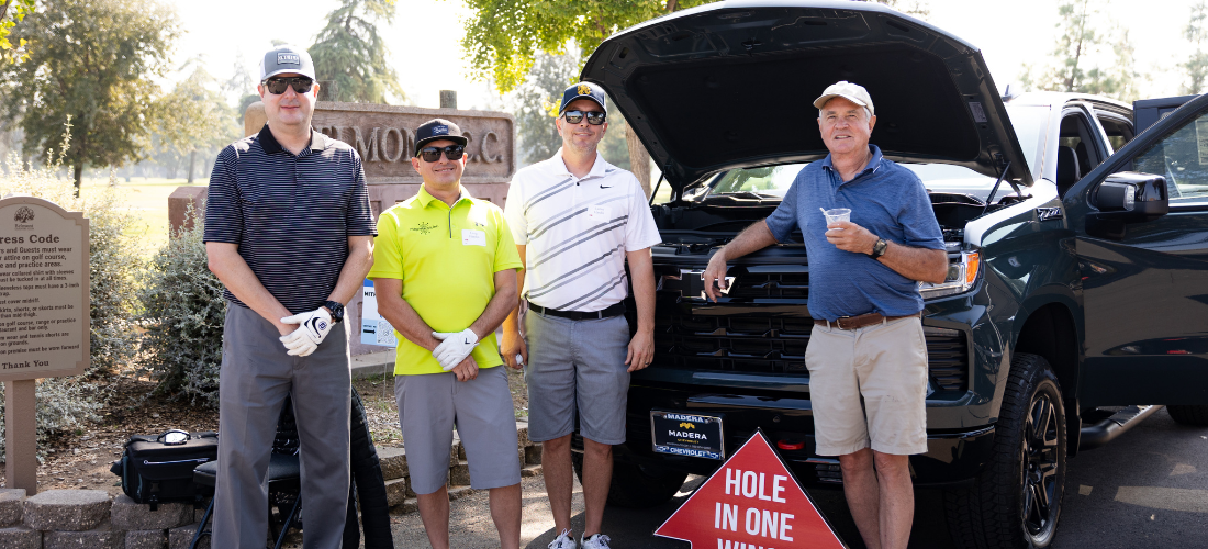 Turf Day team in front of truck