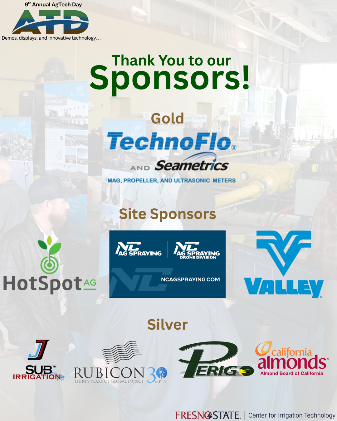 Thank You to Our AgTech Day 2025 Sponsors!