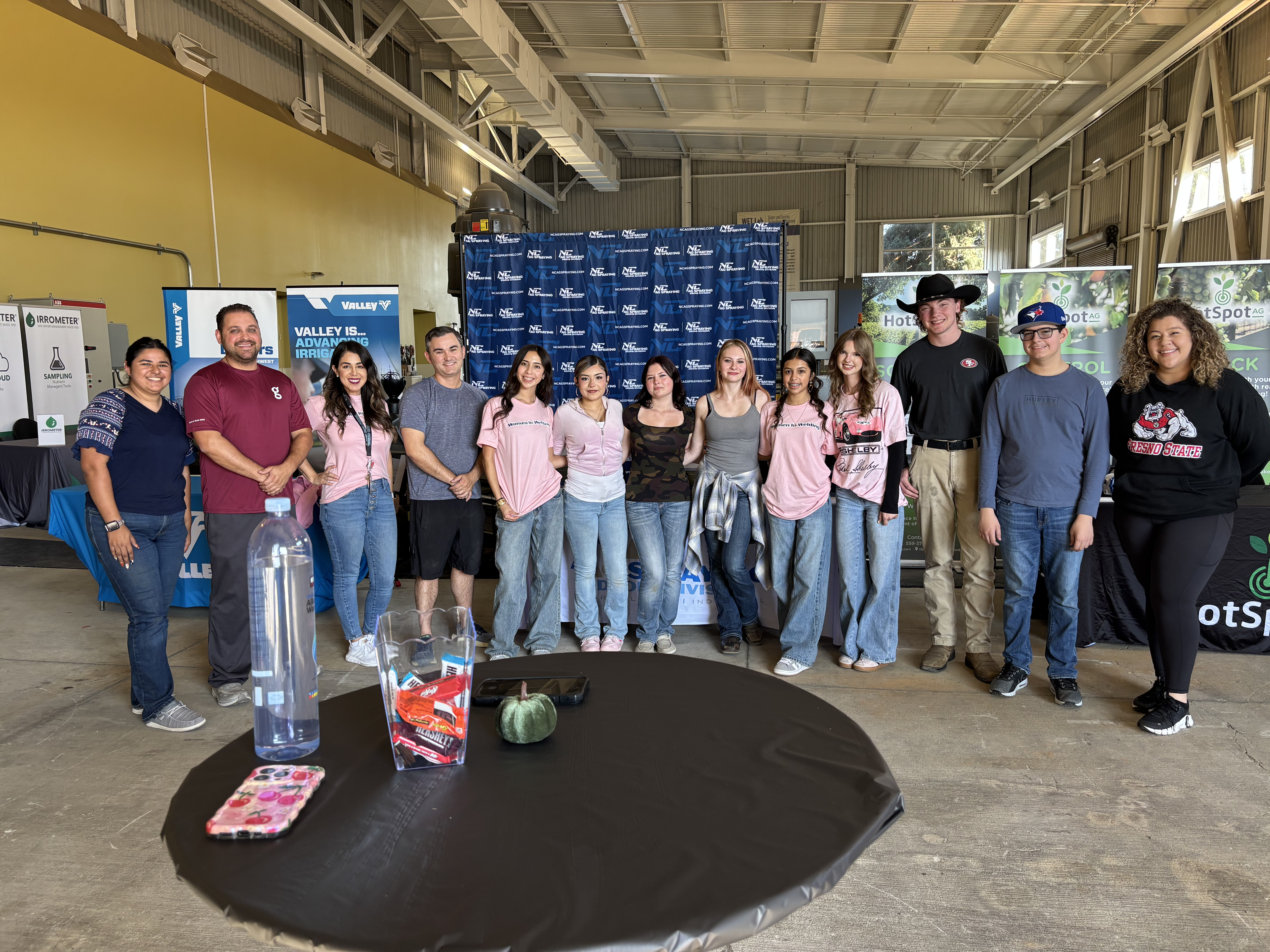 AgTech Day 2025 highschool volunteers