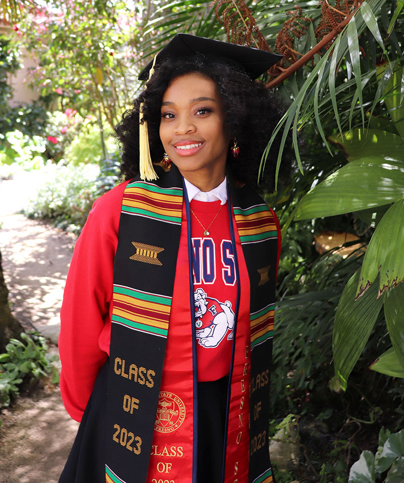 Diymond Walker graduation photo