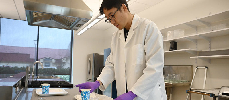 student doing research 