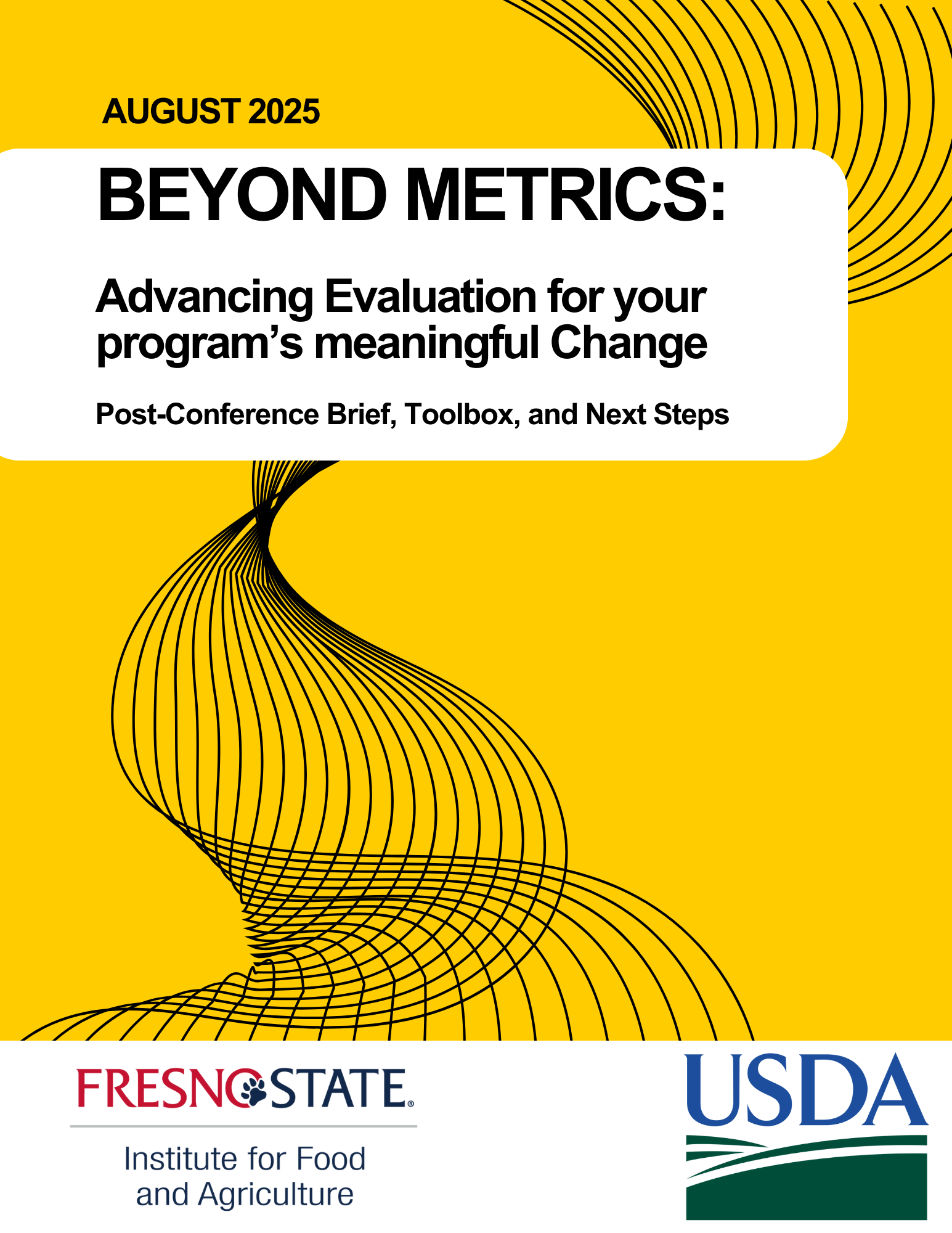 Beyond Metrics: Advancing Evaluation for Your Program's Meaningful Change cover page Beyond Metrics: Advancing Evaluation for Your Program's Meaningful Change conver page