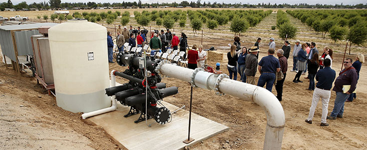 Cal West Rain & Netafim irrigation equipment unveiling