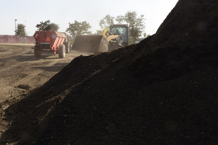 Orchard replanting project