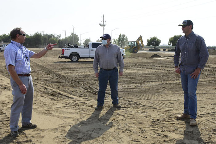 Orchard replanting project
