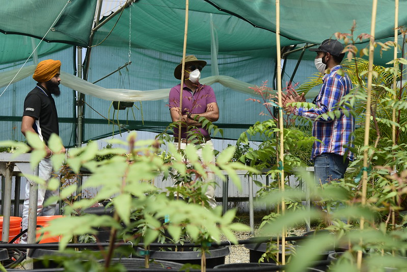 Ranvir Tung, Satpal Singh and Dr. Gurreet Brar