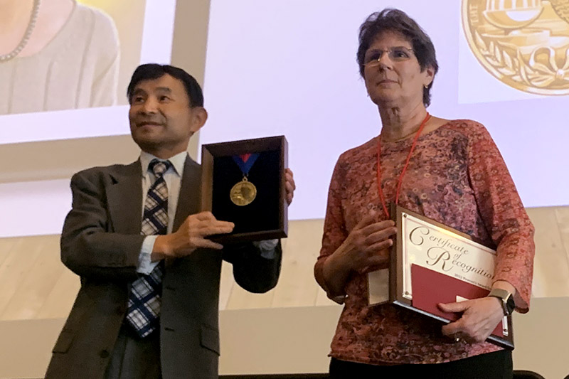 Provost Xuanning Fu & Dr. Annette Levi 
