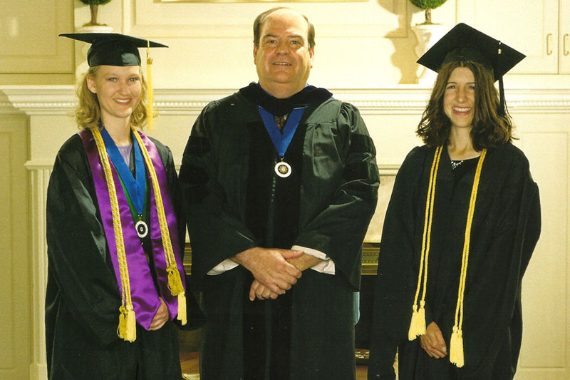Dean's Medalist Ronda Hamm & Dean Bartel