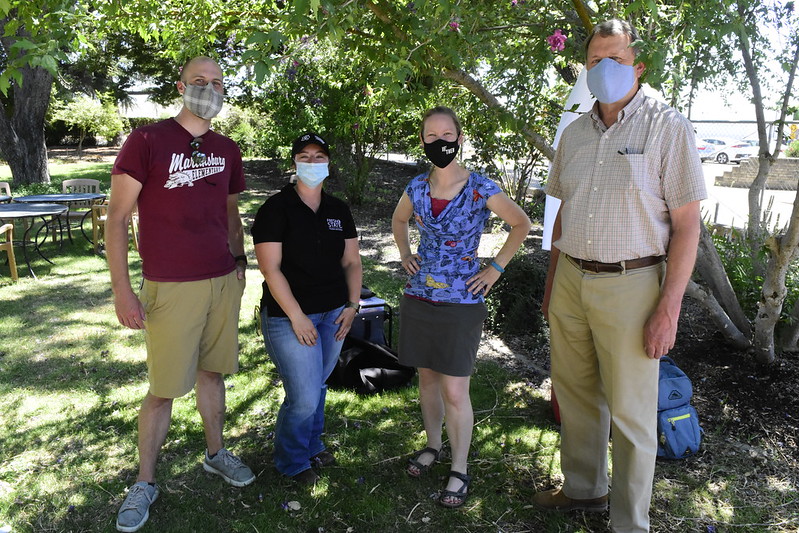Ronda Hamm, Dean Nef, Dr. Jacob Wenger, Leah Groves