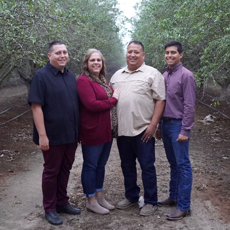 Ayden Garcia and family