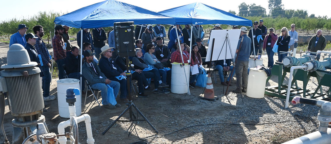 Ag Tech Day demonstration