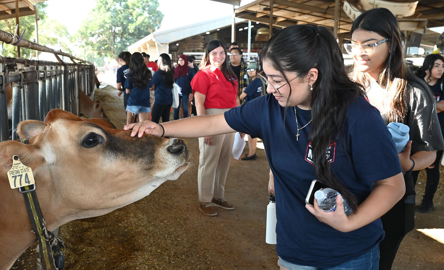 The public is invited to take farm tours that include our dairy and livestock units at the Jordan CollegeOpen House.