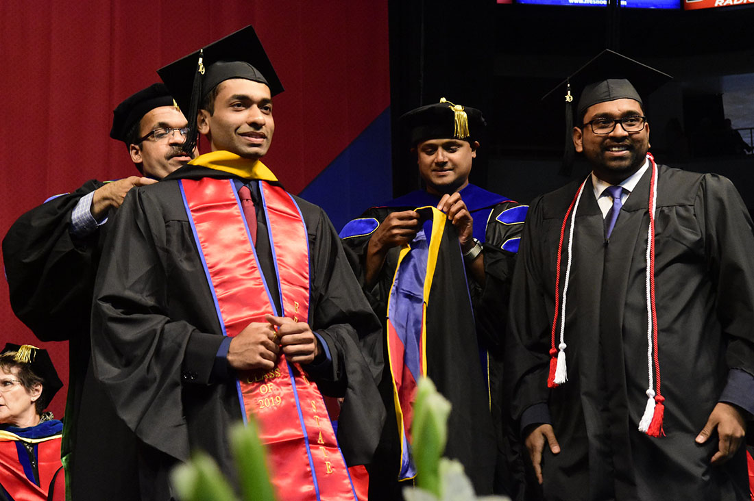 Industrial Tech graduate students convocation