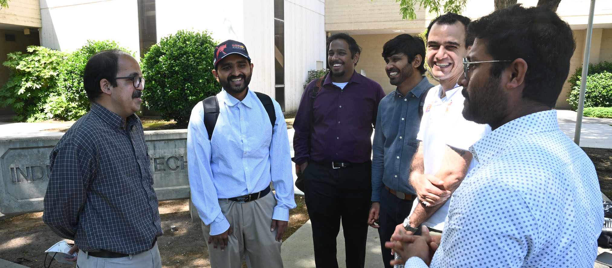 Fresno State industrial technology students make their final graduate student presentations,