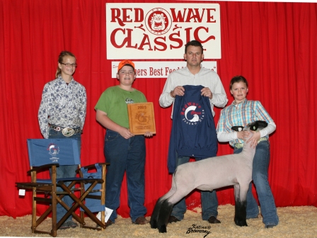 Reserve grand Champion Lamb 2009