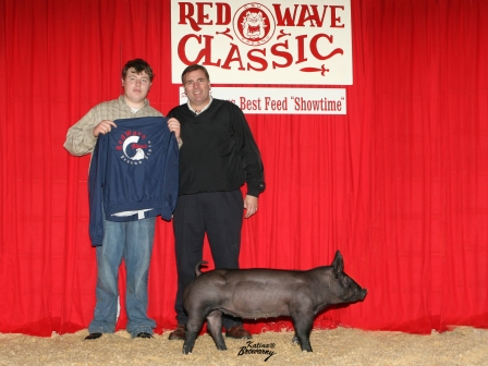 Reserve Grand Champion Hog 2009